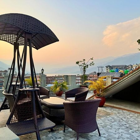 Mount View Pokhara Hotel Exterior foto