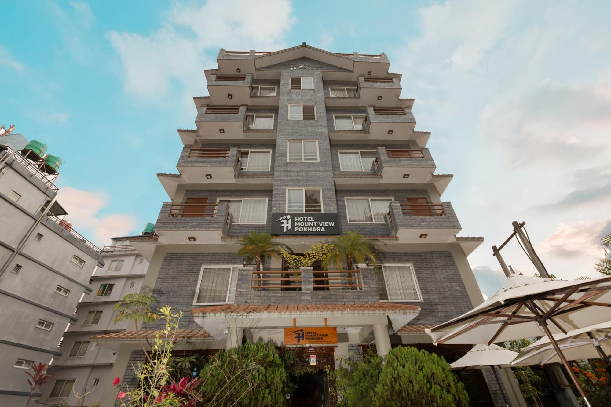 Mount View Pokhara Hotel Exterior foto