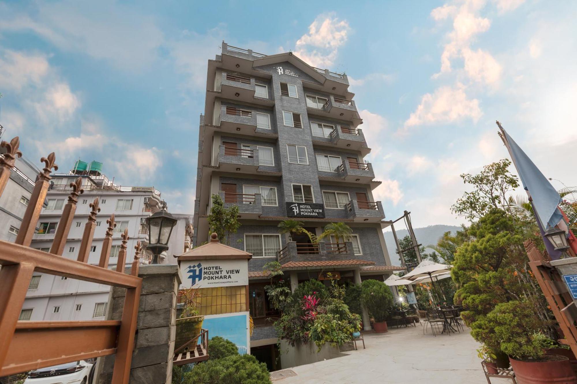 Mount View Pokhara Hotel Exterior foto